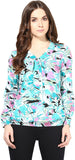 The Vanca Formal Full Sleeve Self Design Women's Top