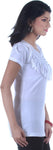 TSG Breeze Casual Sleeveless, Short Sleeve Solid Women's Top