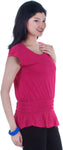 TSG Breeze Casual Sleeveless, Short Sleeve Solid Women's Top