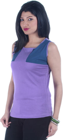 TSG Breeze Casual Sleeveless, Short Sleeve Solid Women's Top