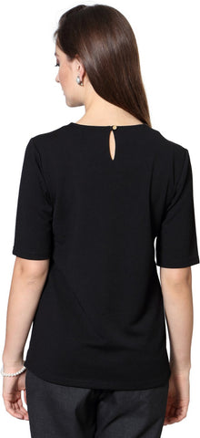Van Heusen Casual Short Sleeve Embellished Women's Top