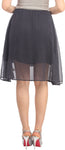 Aris Mart Printed Women's Regular Skirt