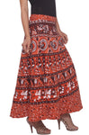 Amber Animal Print Women's Wrap Around Skirt