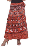 Amber Animal Print Women's Wrap Around Skirt