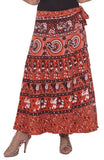 Amber Animal Print Women's Wrap Around Skirt