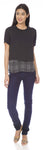 Wowww Casual Short Sleeve Solid Women's Top