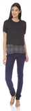 Wowww Casual Short Sleeve Solid Women's Top