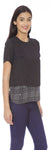 Wowww Casual Short Sleeve Solid Women's Top