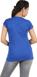 Harsha Casual Short Sleeve Solid Women's Top