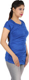 Harsha Casual Short Sleeve Solid Women's Top