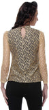 Zastraa Party Full Sleeve Embroidered Women's Top