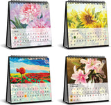 ShopMantra Flower Paintings 2015 Desk Calendar