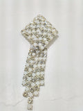 Fashion Point Crystal pandle holding kite Brooch