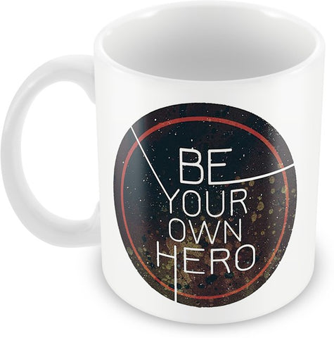 AKUP be-urr-own-hero 1 Ceramic Mug