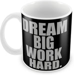 AKUP dream-big-work-hard Ceramic Mug