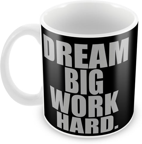 AKUP dream-big-work-hard Ceramic Mug