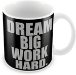 AKUP dream-big-work-hard Ceramic Mug
