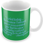 AKUP i-creid-because Ceramic Mug