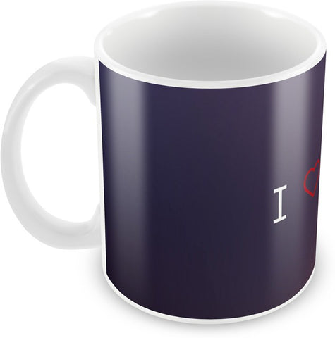 AKUP i-love-music Ceramic Mug