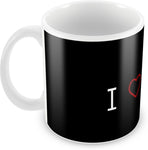 AKUP i-loves-music Ceramic Mug