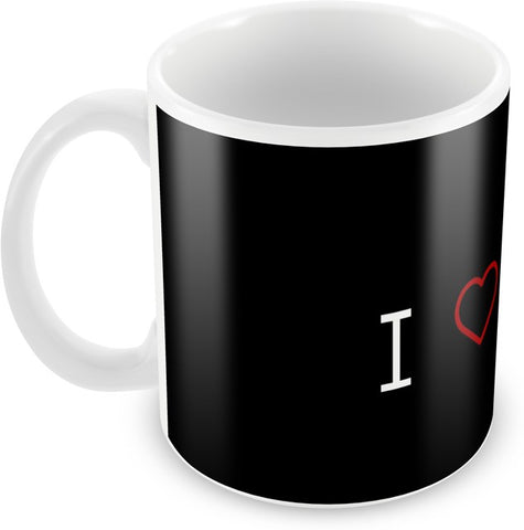 AKUP i-loves-music Ceramic Mug