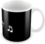 AKUP i-loves-music Ceramic Mug