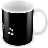 AKUP i-loves-music Ceramic Mug