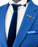 Avaron Projekt Black Moustache With Swarovski Detailing Brooch