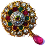 Ruvee Marwari Tika Brooch