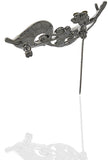 Anuradha Art Silver Polished Brooch