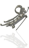 Anuradha Art Silver Polished Brooch