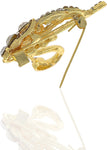 Anuradha Art Silver Polished Brooch
