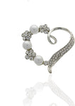 Anuradha Art Silver Polished Brooch