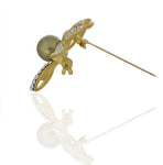 Anuradha Art Silver Polished Brooch