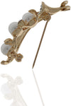 Anuradha Art Silver Polished Brooch