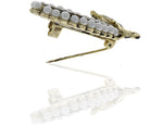 Anuradha Art Silver Polished Brooch