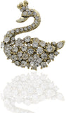 Anuradha Art Silver Polished Brooch