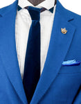 Avaron Projekt Crown With White Stone Detailing Brooch