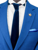 Avaron Projekt Crown With White Stone Detailing Brooch