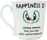 Happiness Is Printed Bone China Mug