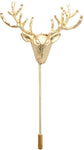 Wi Retail Golden Deer Brooch