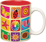 Prithish Abstract Design 31 Double Color Ceramic Mug