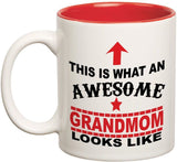 Prithish Awesome Grandmom Double Color Ceramic Mug