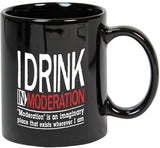 Prithish Drink In Moderation Ceramic Mug