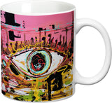 Prithish Eye Abstract Painting Ceramic Mug