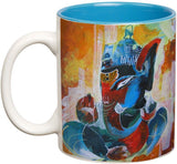 Prithish Ganpati Bappa Design5 Double Color Ceramic Mug