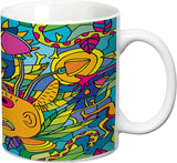 Prithish Pscyhedelic Designs 1 Ceramic Mug
