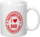 Prithish I Love Dad, Father's Day Ceramic Mug