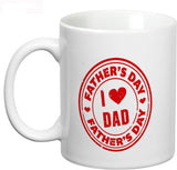 Prithish I Love Dad, Father's Day Ceramic Mug