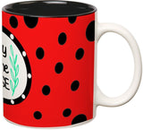 Prithish Lady of the House Red Double Color Ceramic Mug